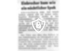Einbrecher kam wie ein nächtlicher Spuk