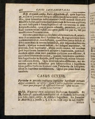 466-476, Casus CCXXVI - CCXXXVII