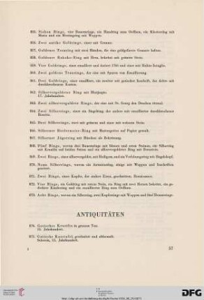 Antiquitäten (Nr. 874-1068)