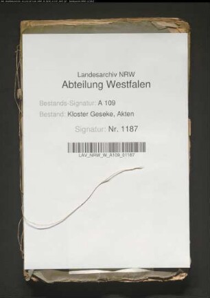 Sammlung abgelegter, jedoch nicht eingelöster Obligationen.