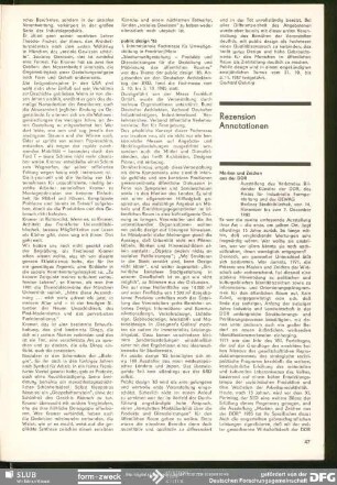public design ’85 : Berichte