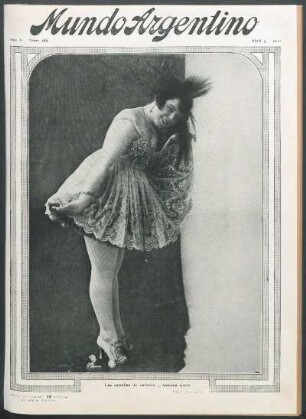 Las estrellas de varietés. - Antonia Costa [Fotografía]
