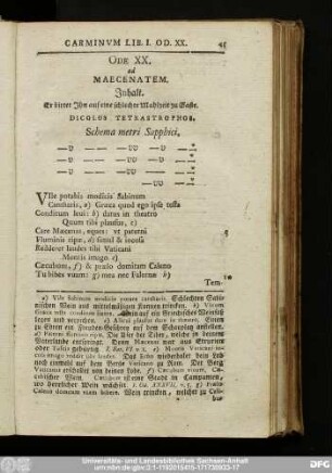 Ode XX. ad Maecenatem.