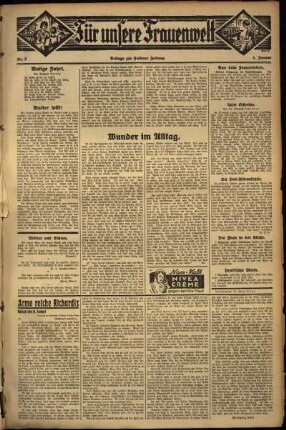 Zweite Ausgabe vom Donnerstag, den 04. Januar 1934.
