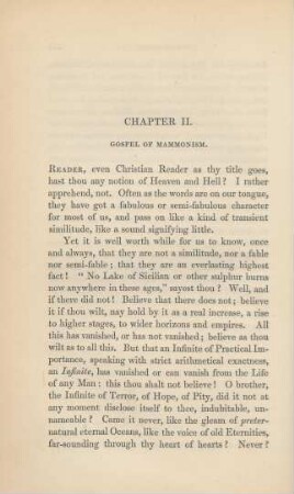 Chapter II. Gospel Of Mammonism