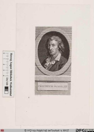 Bildnis (Johann Christoph) Friedrich Schiller (1802 von)