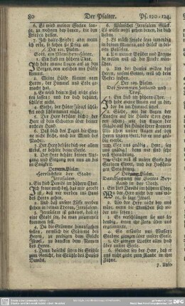 Der 121. Psalm