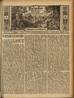 Ausgabe vom Sonntag, den 15. Dezember 1912.