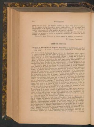 Libros varios