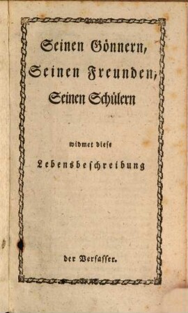 D. Joh. Salomo Semlers Lebensbeschreibung, 1