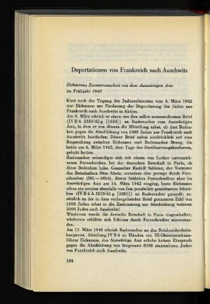 Deportationen von Frankreich nach Auschwitz