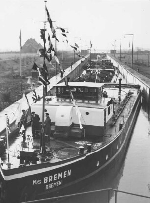 Schleuse Landesbergen/Weser