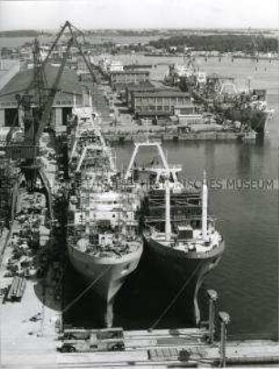 VEB Volkswerft Stralsund, Ausbau-Kais