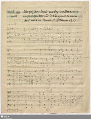 Notenhandschrift