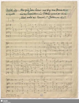 Notenhandschrift