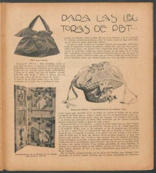 Para las lectoras de PBT