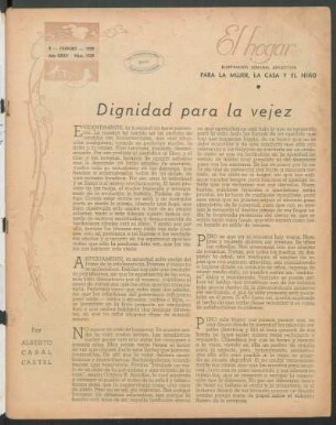 Dignidad para la vejez