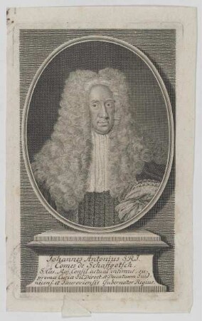 Bildnis des Johannes Antonius Comes de Schaffgotsch