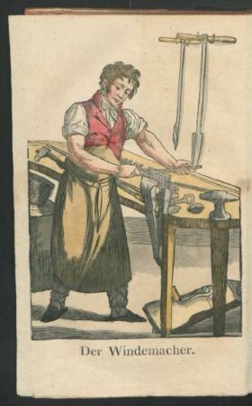 Tafel: Der Windemacher.
