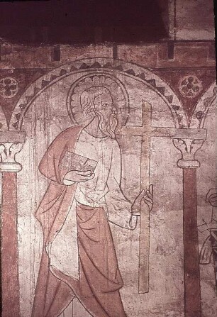 Gruppe von drei Aposteln, darunter Judas und Philippus