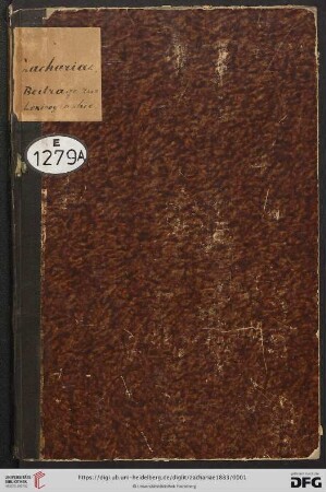 Beiträge zur indischen Lexicographie