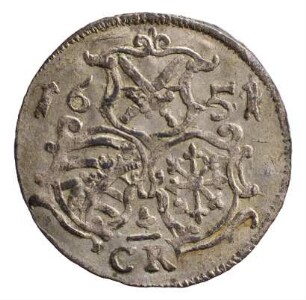 Münze, Dreier (NZ), 1651