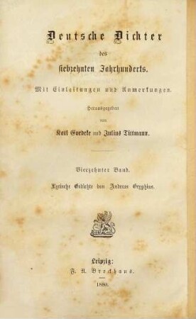 Lyrische Gedichte