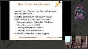 Free software in education: News on tools and developments for free software and data liberation in schools