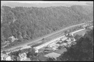 Tharandt. Blick ins Badetal