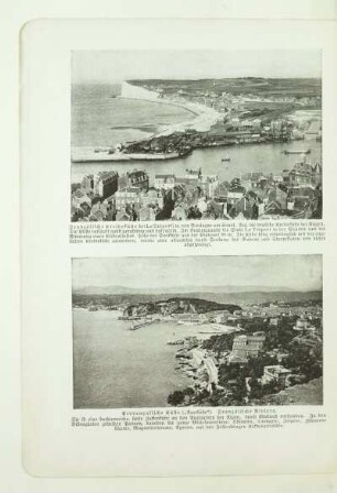 Französische Kreideküste bei Le Tréport sw. von Boulogne am Kanal