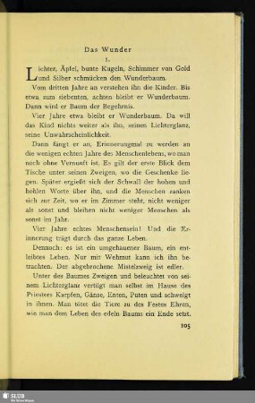 Das Wunder
