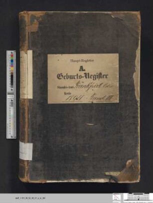 Geburtsregister Stadt Frankfurt (Oder) 1894, Urkunde 993-1492