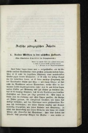 Unsere Mission in der nächsten Zukunft