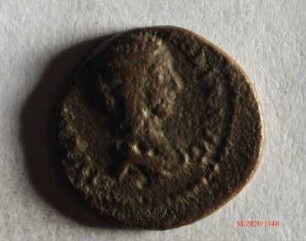 Römische Münze, Nominal Denar, Prägeherr Caracalla für Julia Domna, Prägeort nicht bestimmbar, Fälschung