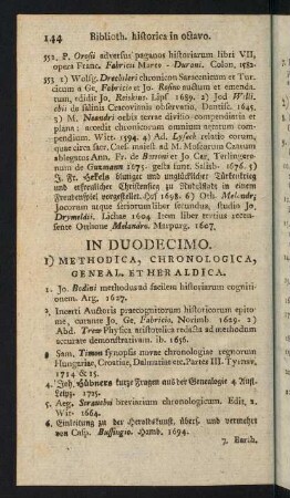 144-158, In Duodecimo
