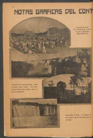 Notas gráficas del continente ibero-americano - [Varias fotografías]
