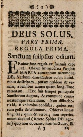 Deus Solus Seu Confoederatio Inita : Ad honorem Solius Dei promovendum Opusculum