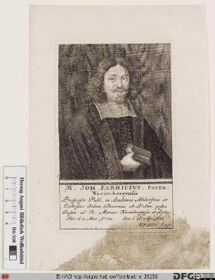 Bildnis Johann Fabricius (III)