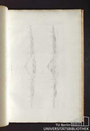 Pl. 4. Coupe et elevation du cénotaphe de Mr Fontaine.