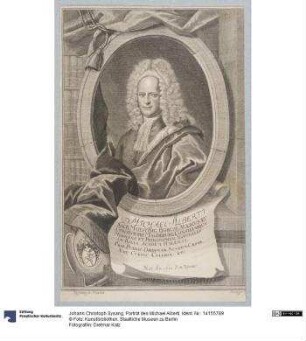 Porträt des Michael Alberti