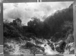 Wasserfall in den bayrischen Alpen