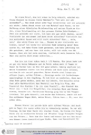 Brief vom 07.02.1919