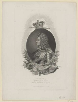 Bildnis des George I., König von Großbritannien