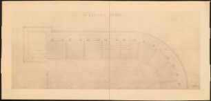 Stadion, Posen: Grundriss 1:200