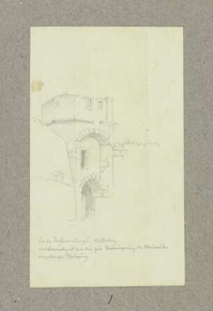 An der Stadtmauer zu Miltenberg An der Stadtmauer zu Miltenberg