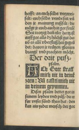Der drit pußpsalm.