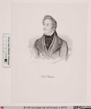 Bildnis Carl (Ferdinand) Gutzkow