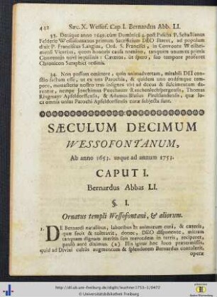 Saeculum decimum.