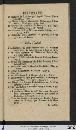 Libri Gallici.