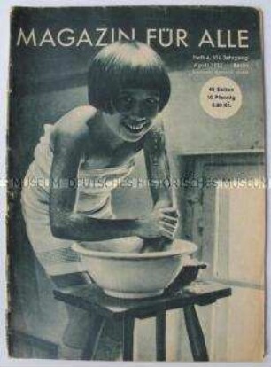 Kulturgeschichtliche Monatszeitschrift "Magazin für Alle" u.a. zur Geschichte des Parlamentarismus